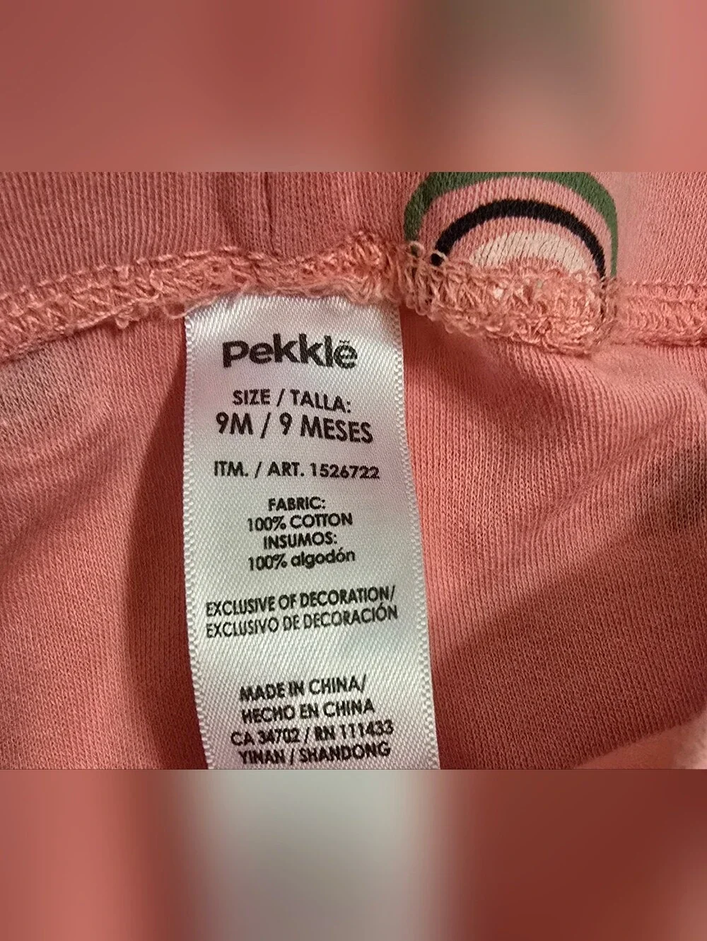 Girls Plush Rainbow Sweatshirt and Pants Set Cream Pink Cozy Warm